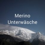 Merino Unterwäsche